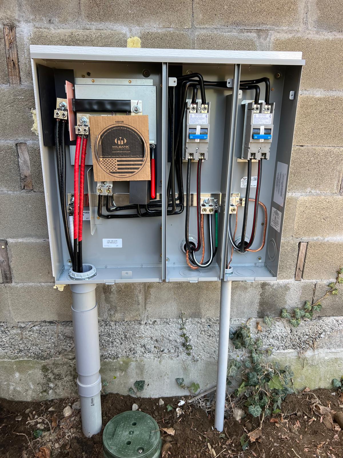 200A to 400A panel upgrade