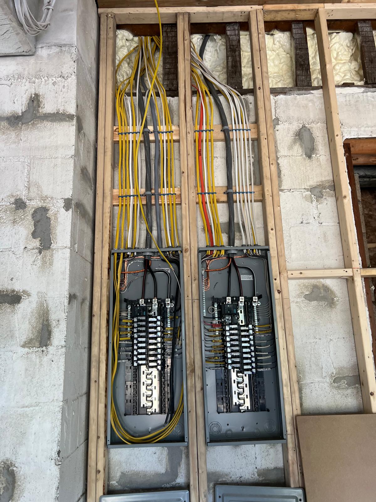 400A upgrade completed